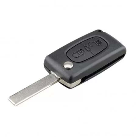 Acheter Coque de clé télécommande à rabat pour clé de voiture, étui pour  Peugeot 308 207 307 3008 5008 807 et citroën C2-C6 C8