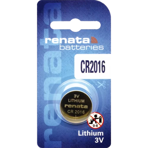 Pile bouton CR2016 Lithium