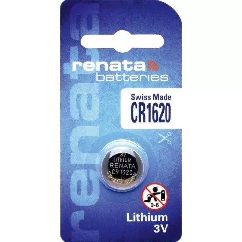Pile bouton CR1620 Lithium