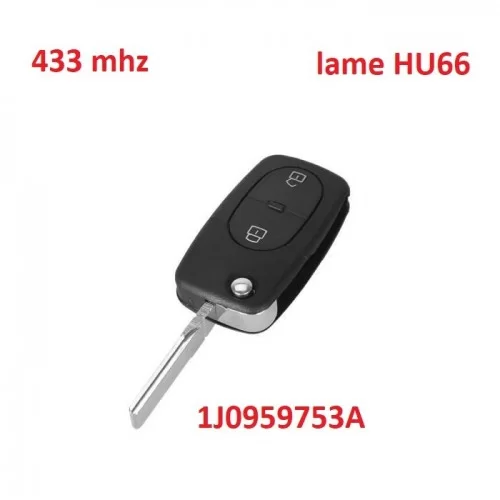 VAU-CIR16 - Clé Compatible pour Volkswagen Golf de 1998 à 2000