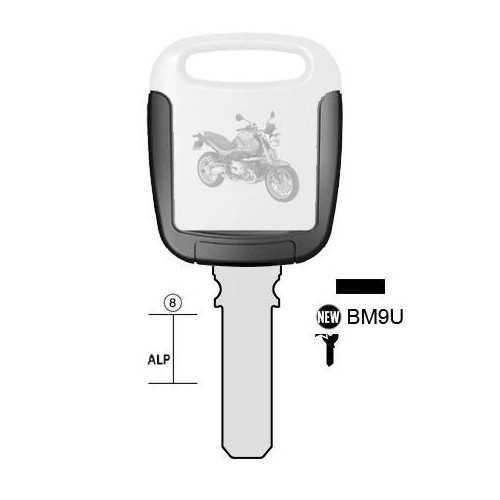 Insertar U Horseshoe Keyline - BMW Motocicleta - BM9U