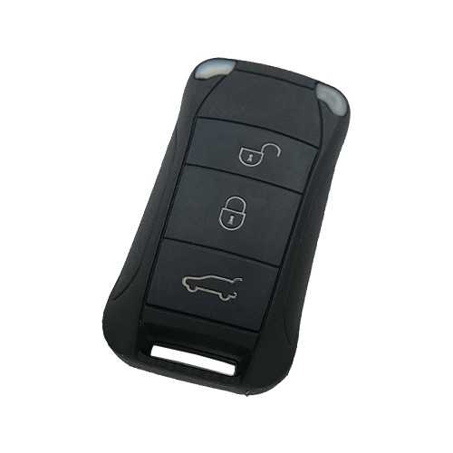 POR-CIR8 - Mando a distancia compatible Porsche Cayenne 2005-2011|3 BOTONES|433MHz ASK| PCF7945A HITAG 2 ID46