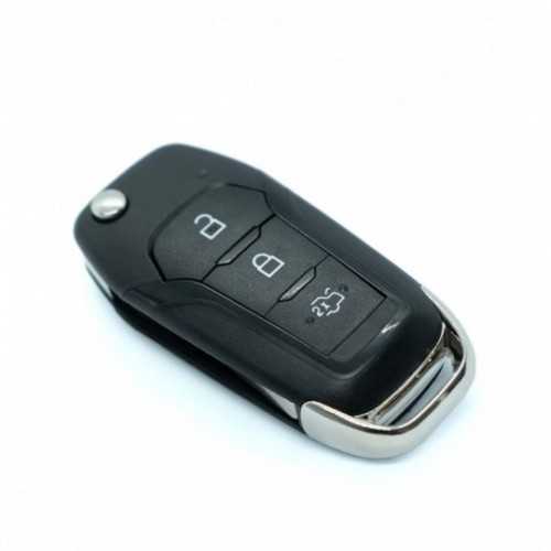 FOR-CIR13- Control remoto compatible con FORD Galaxy, Ka, Mondeo, S- Max RETRACTABLE ID47