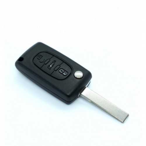 PCD-CIR308 - Keyfirst Llave adaptable compatible para Peugeot 207 CC de 2007 a 2014