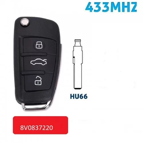 copy of AUDI-CIR20 - Télécommande Audi A3 - S3 -Q3 213 - 2018 non mains libres