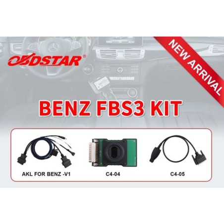 OBDSTAR KEY MASTER G3 - KIT DE PROGRAMMATION POUR VEHICULE MERCEDES-BENZ FBS3KIT